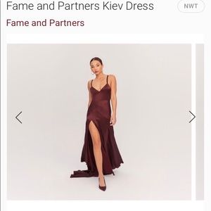 The Kiev dress- Fame and Partners